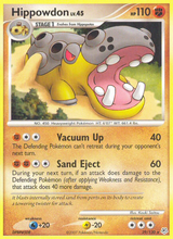 Diamond and Pearl Base 029 Hippowdon