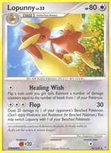 Diamond and Pearl Base 030 Lopunny