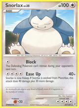 Diamond and Pearl Base 037 Snorlax