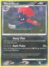 Diamond and Pearl Base 040 Weavile