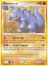 Diamond and Pearl Base 060 Rhydon