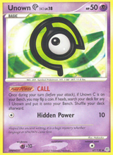 Diamond and Pearl Base 067 Unown [C]