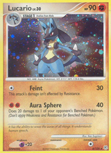 Diamond and Pearl Base 006 Lucario