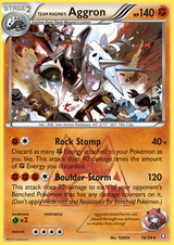 Double Crisis 014 Team Magma's Aggron