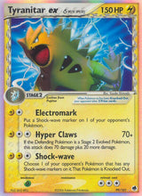 Dragon Frontiers 99 Tyranitar ex
