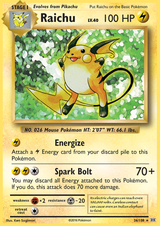 Evolutions 036 Raichu