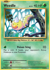 Evolutions 005 Weedle