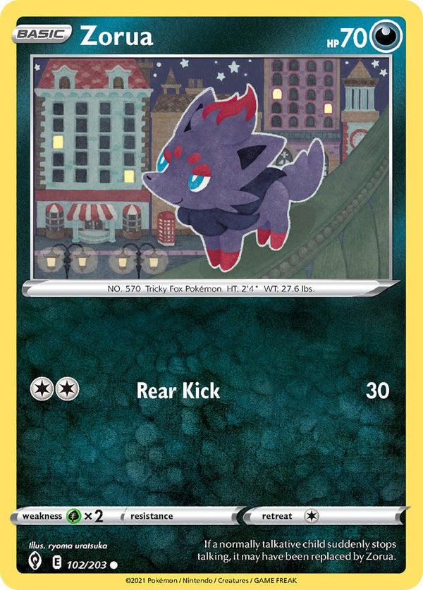 Evolving Skies 102 Zorua