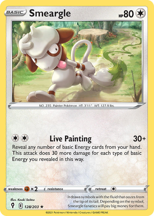 Evolving Skies 128 Smeargle