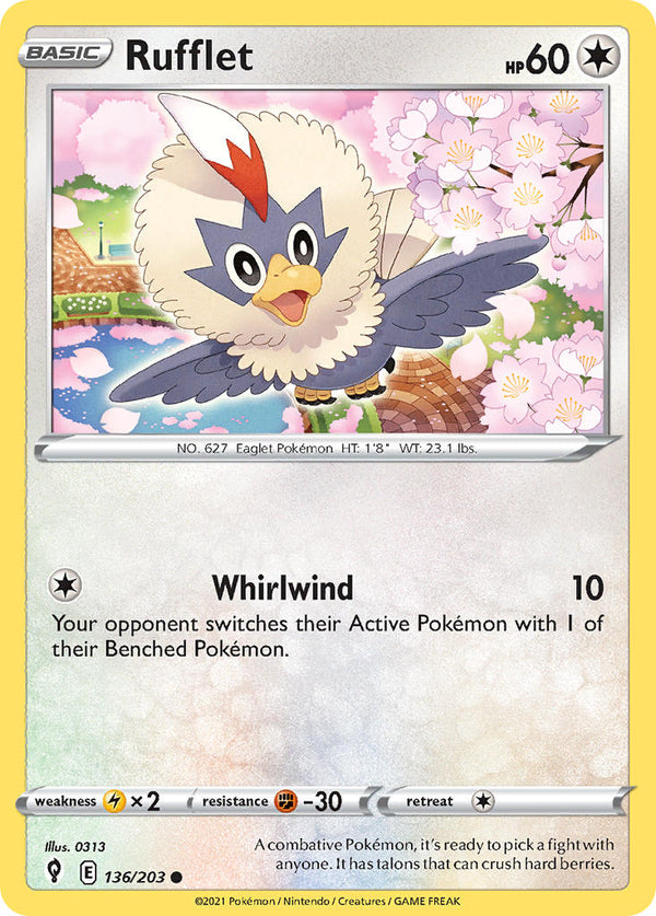 Evolving Skies 136 Rufflet