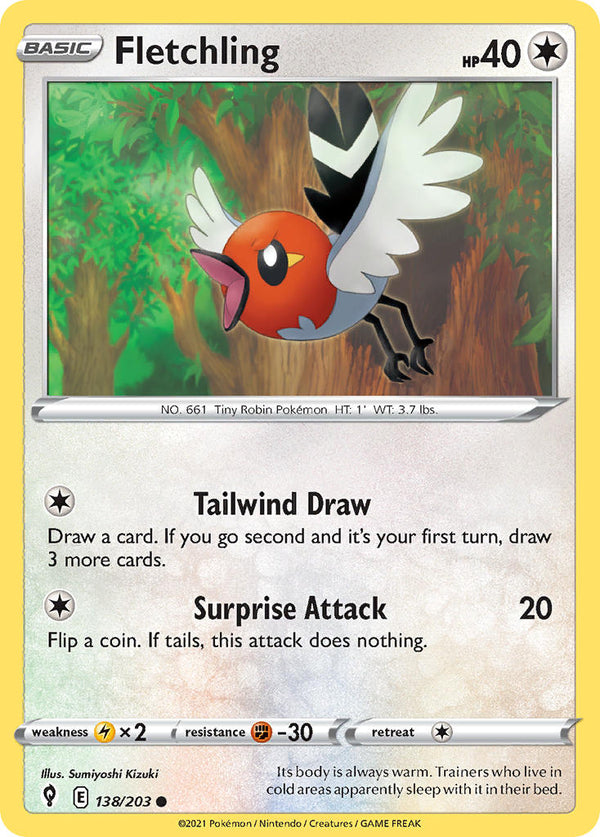 Evolving Skies 138 Fletchling