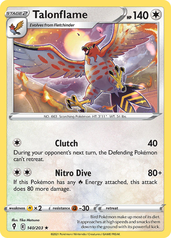 Evolving Skies 140 Talonflame