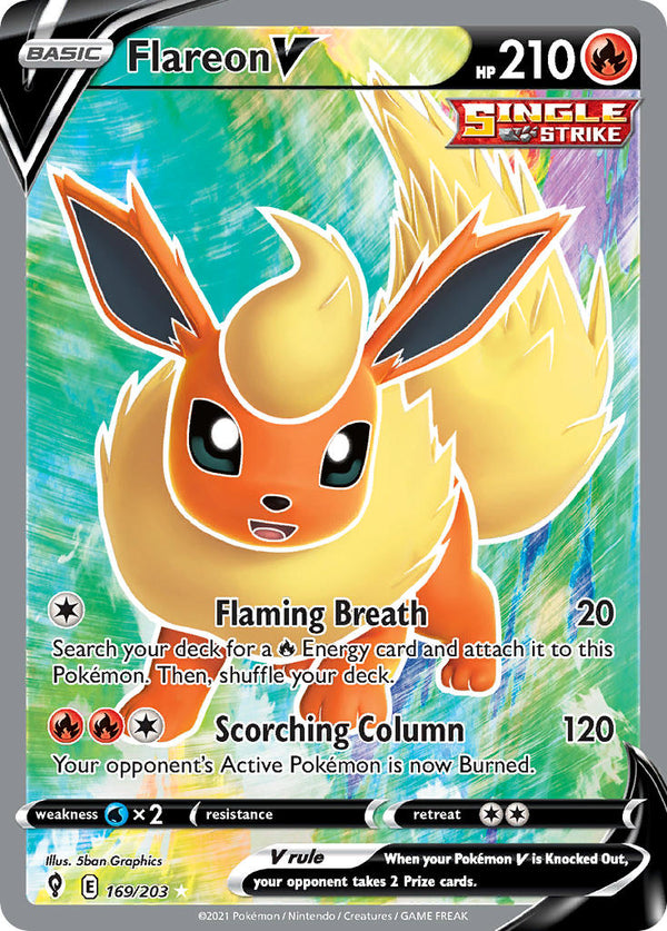 Evolving Skies 169 Flareon V