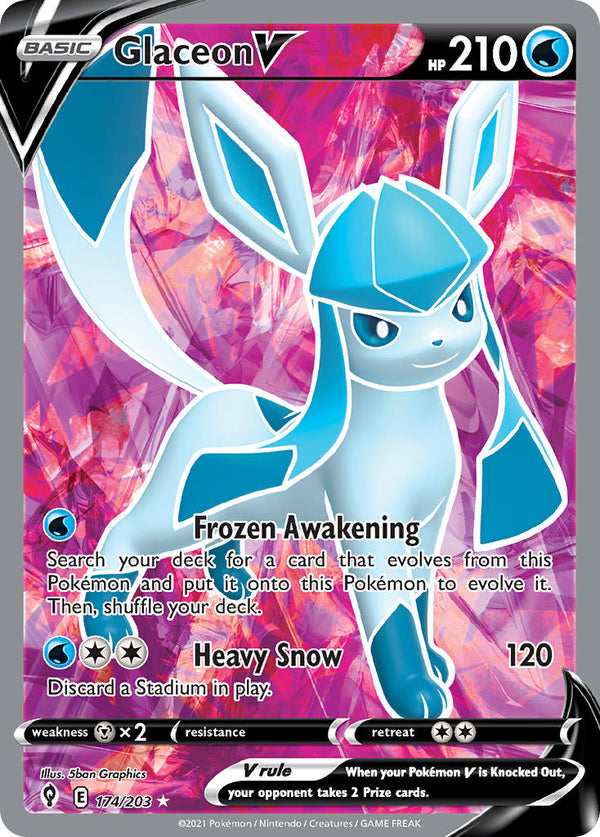 Evolving Skies 174 Glaceon V