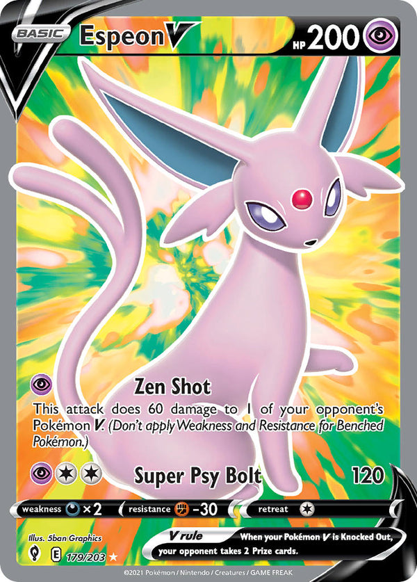 Evolving Skies 179 Espeon V