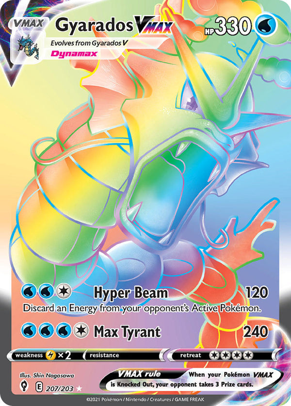 Evolving Skies 207 Gyarados VMAX