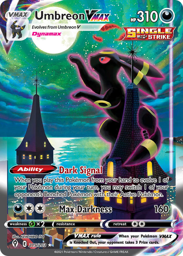 Evolving Skies 215 Umbreon VMAX