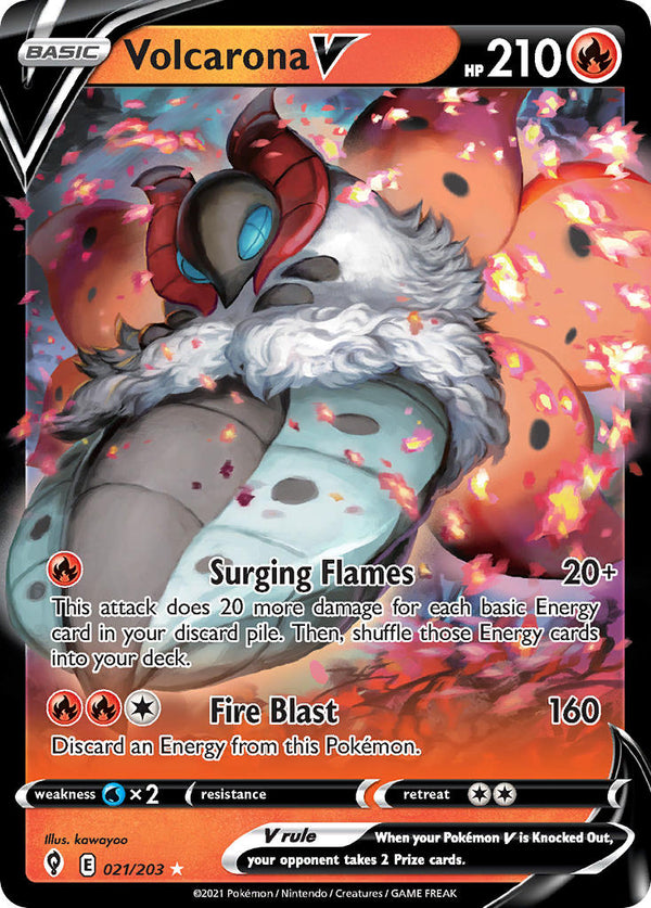 Evolving Skies 021 Volcarona V