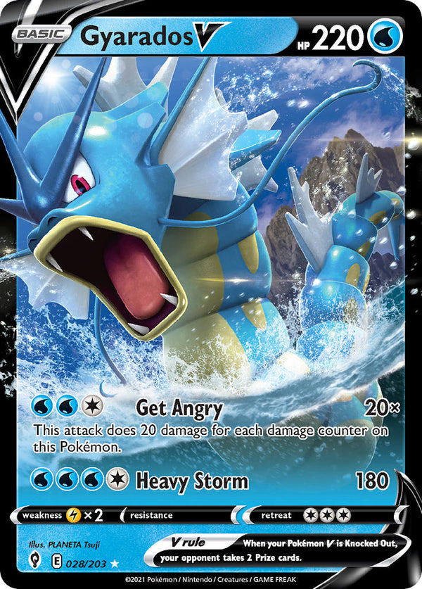 Evolving Skies 028 Gyarados V