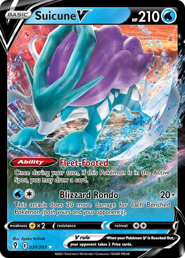 Evolving Skies 031 Suicune V