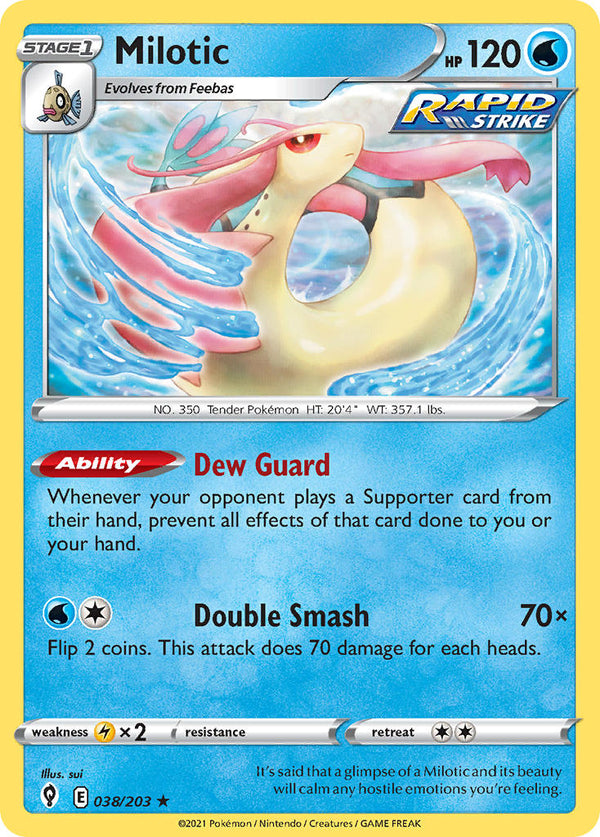 Evolving Skies 038 Milotic