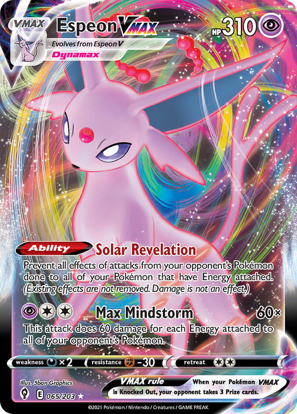 Evolving Skies 065 Espeon VMAX