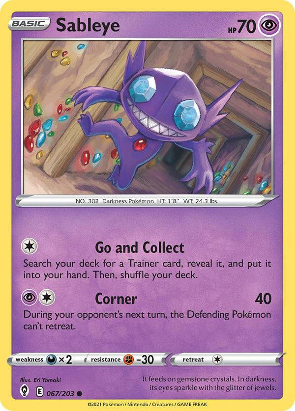 Evolving Skies 067 Sableye