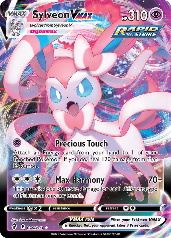 Evolving Skies 075 Sylveon VMAX