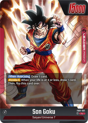 Awakened pulse FB01-001 Son Goku