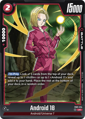 Awakened pulse FB01-014 Android 18