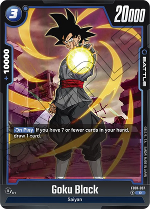 Awakened pulse FB01-037 Goku Black