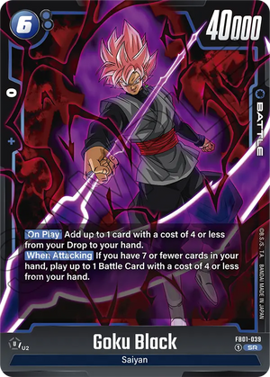 Awakened pulse FB01-039 Goku Black