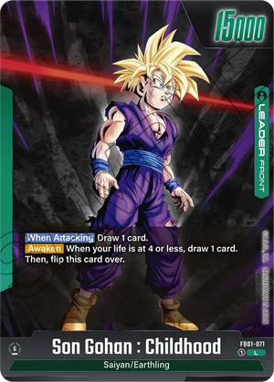 Awakened pulse FB01-071 Son Gohan : Childhood
