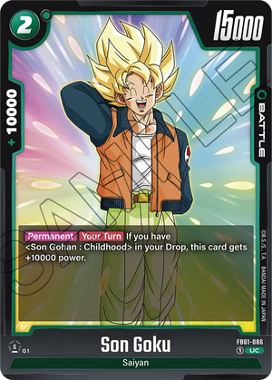 Awakened pulse FB01-086 Son Goku