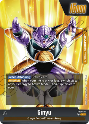 Awakened pulse FB01-104 Ginyu