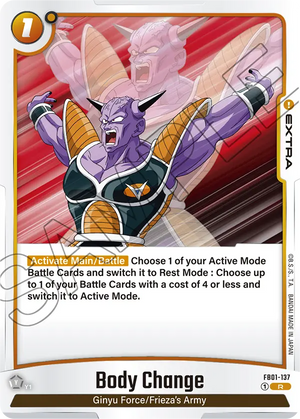 Awakened pulse FB01-137 Body Change