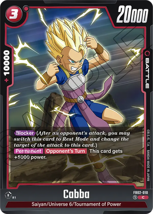 Blazing aura FB02-010 Cabba