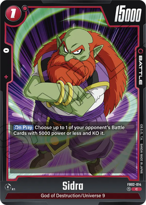 Blazing aura FB02-014 Sidra