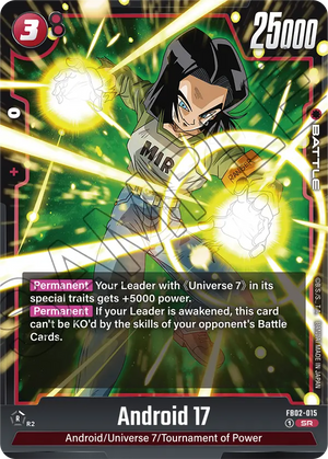 Blazing aura FB02-015 Android 17