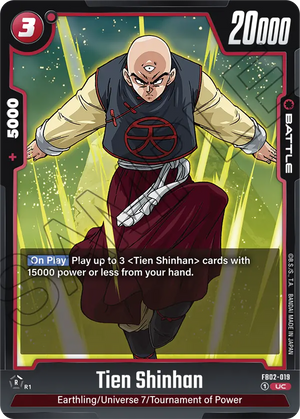 Blazing aura FB02-019 Tien Shinhan