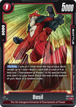 Blazing aura FB02-020 Basil
