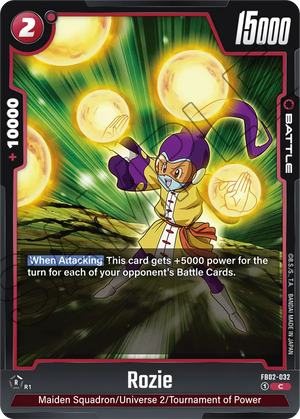 Blazing aura FB02-032 Rozie