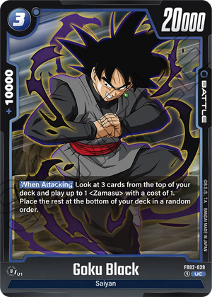 Blazing aura FB02-039 Goku Black