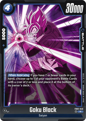 Blazing aura FB02-040 Goku Black