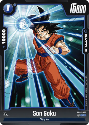 Blazing aura FB02-050 Son Goku