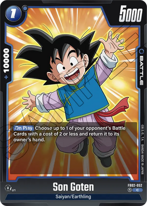 Blazing aura FB02-052 Son Goten