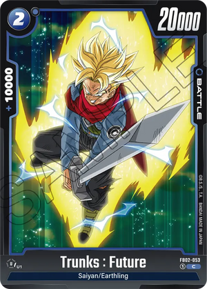Blazing aura FB02-053 Trunks : Future