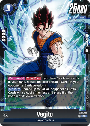 Blazing aura FB02-061 Vegito