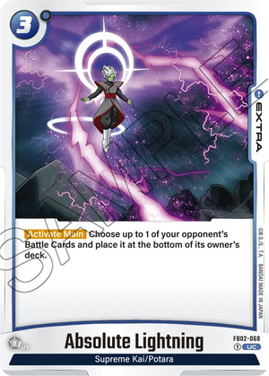 Blazing aura FB02-068 Absolute Lightning