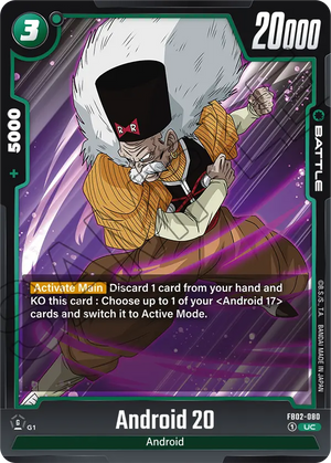 Blazing aura FB02-080 Android 20